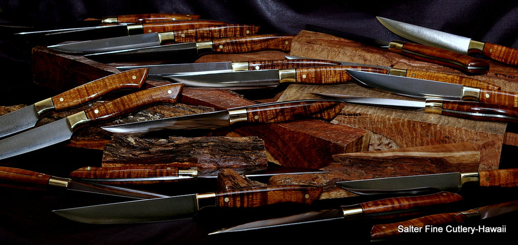 Salter Steak Knives from Salter Fine Cutlery for The Grill Restaurant New York 