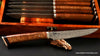 Handcrafted steak knives custom made-to-order luxury tableware from SalterFineCutlery