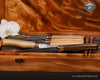 Detail view of mixed set of steak knives custom consignment made entirely by hand from SalterFineCutlery in Hawaii