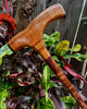 Handcrafted Hawaiian koa wood cane by SalterFineCutlery and custom woodworking