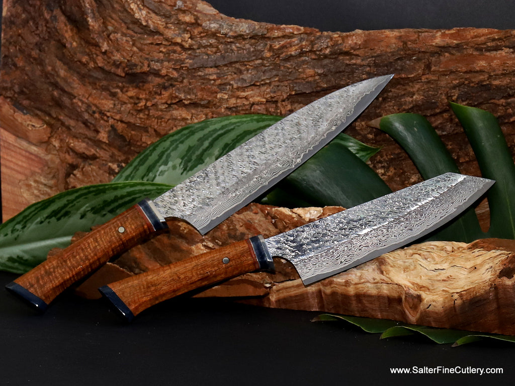 Chef Knife set from SalterFineCutlery luxury handmade culinary gifts