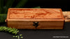 SalterFineCutlery keepsake box handcrafted Queensland Maple with curly koa trim to fit 4-piece steak knife set