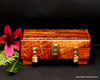 Keepsake box customized to hold secret memento as a wedding day gift SalterFineCutlery and custom woodworking