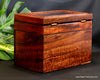 Deluxe handcrafted custom display box with 5 layers rear of box view SalterFineCutlery