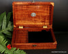 Presentation box to hold 8-pc steak knife set handcrafted in Hawaii by SalterFineCutlery and custom woodworking
