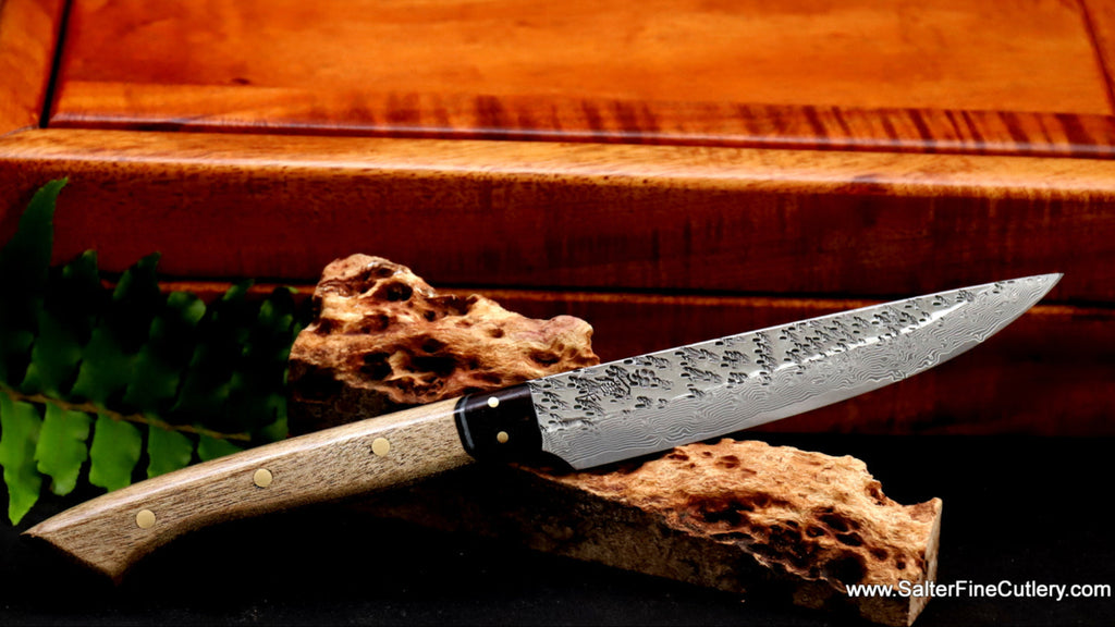 Steak knife set handmade luxury tableware from SalterFineCutlery