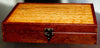 Gift box handcrafted with Hawaiian koa and mango woods to hold steak knife set by SalterFineCutlery