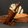 Modern and tradition in a luxury small knife block handcrafted by SalterFineCutlery of Hawaii